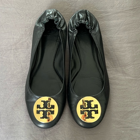Tory Burch Clare Flats 8.5M - Picture 1 of 7